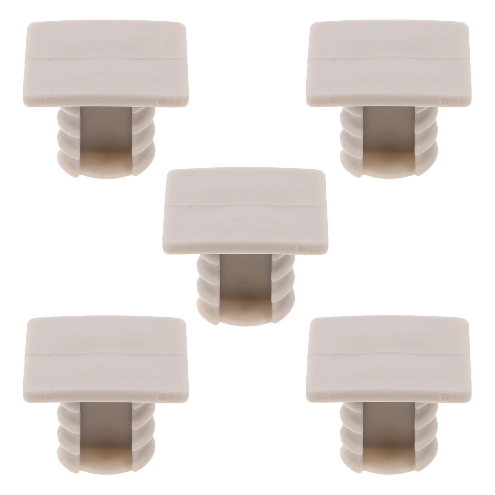 

5pcs Slide Screw Caps 1.3 Inch Grey Plastic Nut Covers For Kids Slides Outdoor Playground Equipment Repair Replacement Parts