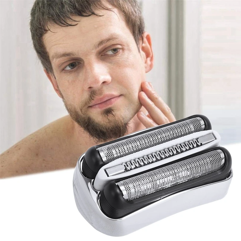 Top Deals 32S Shaver Replacement Head Knife Net Membrane For Braun Series 3 Electric Razors 301S 310S 320S 3000S 3020S 3030S 304