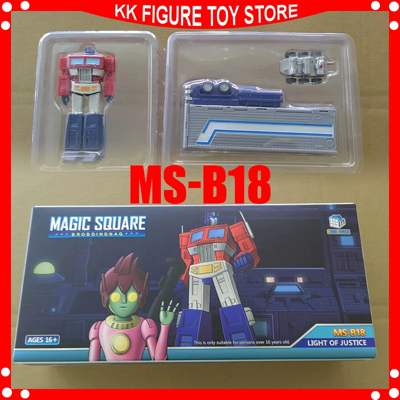 

Magic Square MS-TOYS MS-B18 Transformation Toy MS-B18 OP Commander Small Scale 11cm Robot Model Action Figure collection Toys