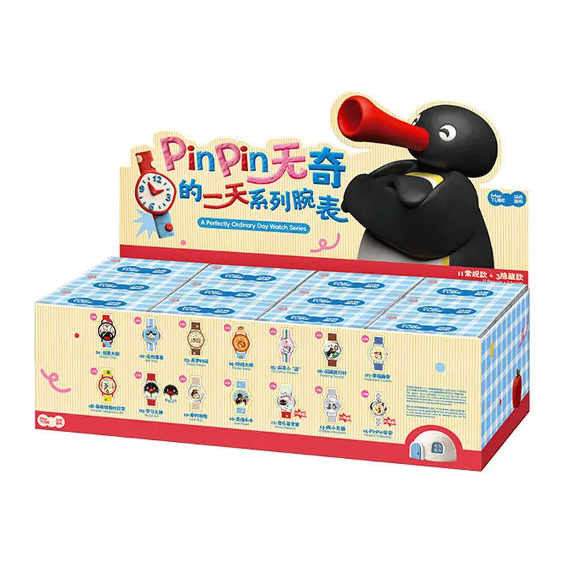 2026 New Martube Cute Pingu Watch Blind Box Fashion Collection Cartoon Toys Women'S Birthday Valentine'S Day Gifts Doll Toys view 6
