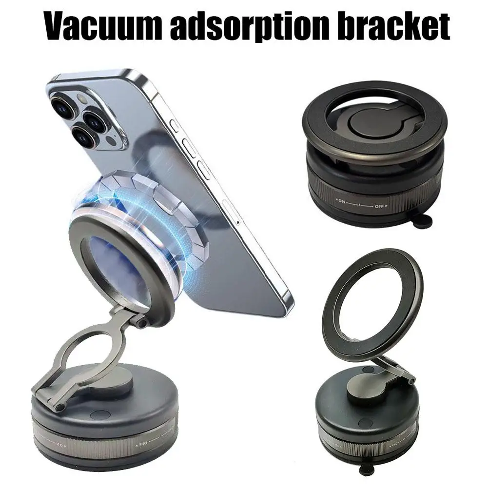 

For Iphone 12 13 14 15 16 Magnetic Car Mount Strong Phone Magnetic 360° Holder Foldable Rotation Car Accessories C5M2