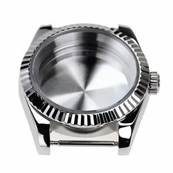 Stile Oyster Datejust di alta qualità con cassa dell'orologio resistente all'acqua in cristallo zaffiro per movimento meccanico automatico Nh35 Nh36