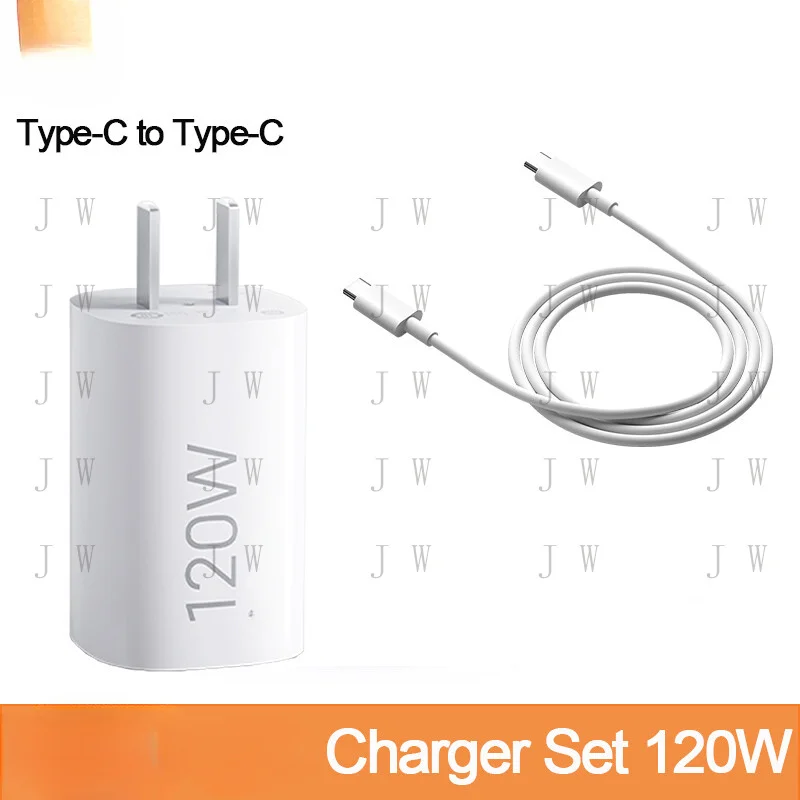DDJ   Original  120W GaN Small Pudding Fast Charger Set For Xiaomi 13/14 Ultra