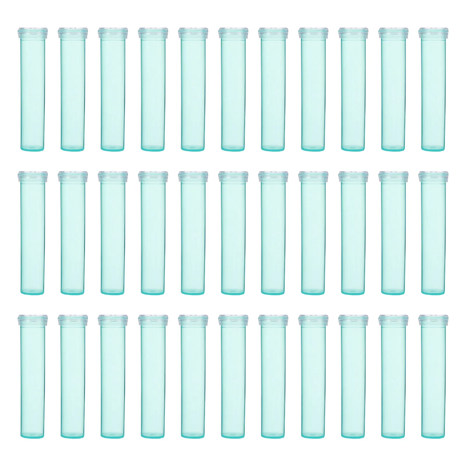 

90Pcs Flower Water Preserving Tubes Hard Shell Freshness Keeper for Florist Use Reusable Plastic Tube Portable