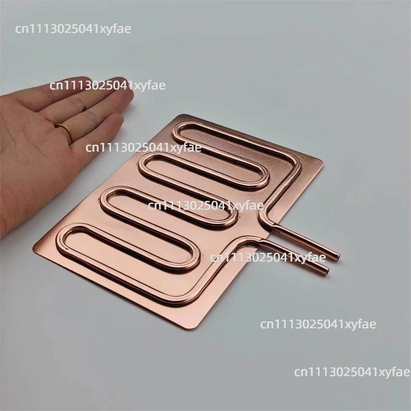 Semiconductor Liquid Cooling DIY Copper Plate, Heat Dissipation Copper Sheet for Computer & Phone Water Cooling Custom Mod
