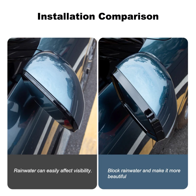 For Lynk&Co 900 Side Mirror Rain Guards Rain Visor Auto Styling Modified Accessories
