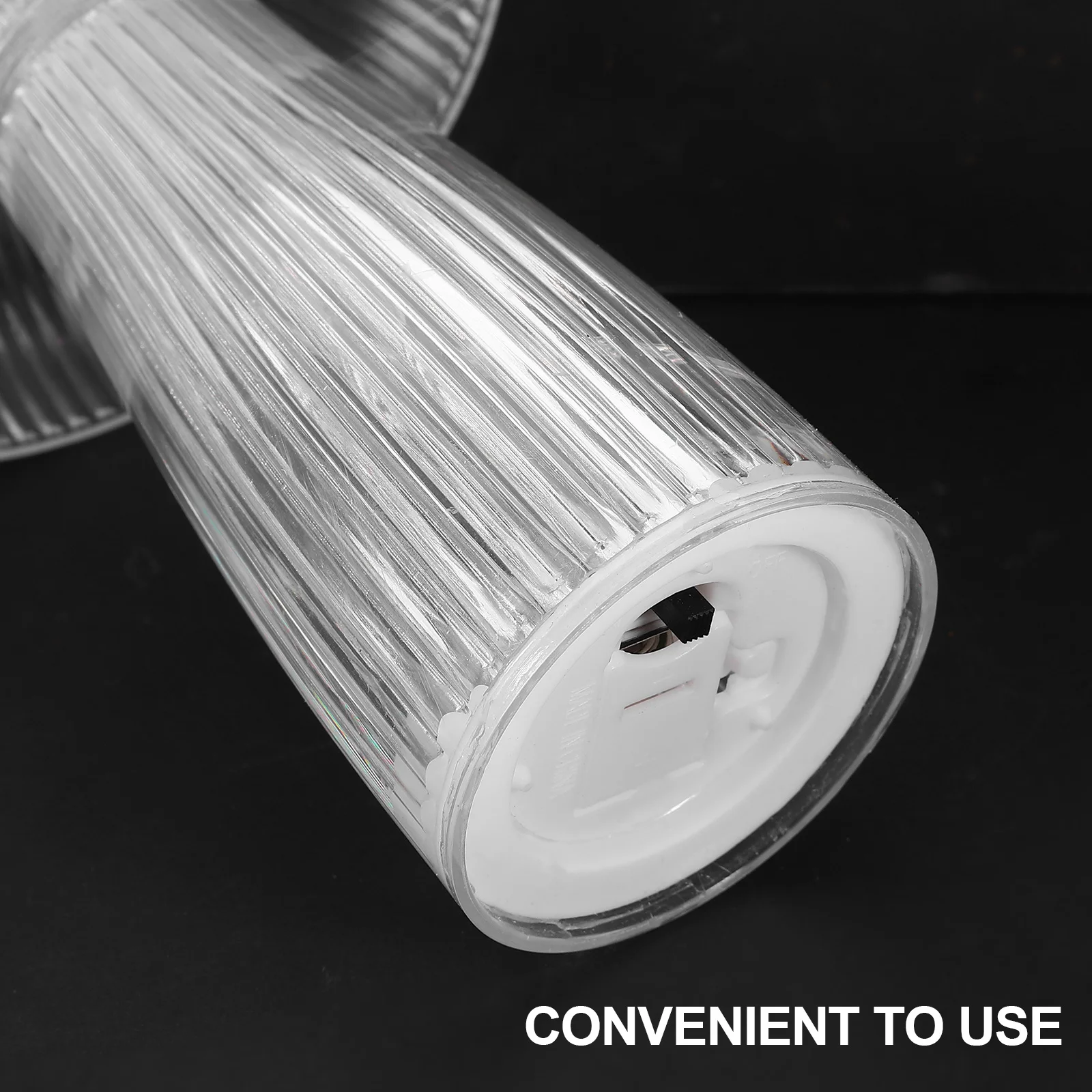 

Crystal Table Lamp Mushroom St Lamps Bedroom Desk Soft Warm Light 05W Transparent Small Spaces Night Light