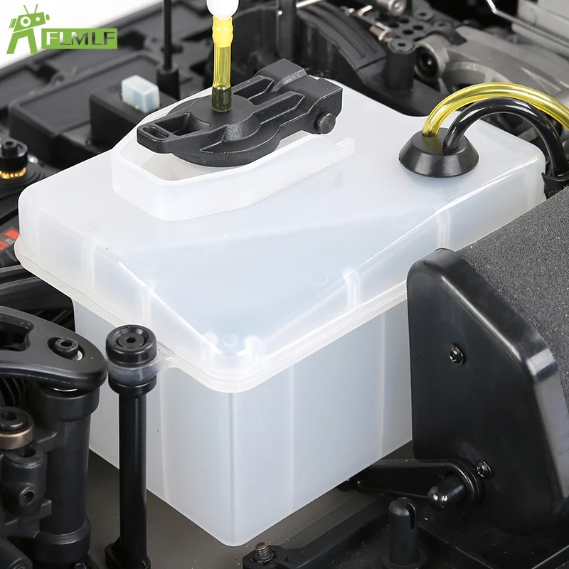 Rc Auto Gasmotor Concurrerende Brandstoftank Inclusief Tubing Benzine Filter Brandstoftanks Cap voor 1/5 ROVAN ROFUN D5 F5 RF5 MCD XS5 RR5