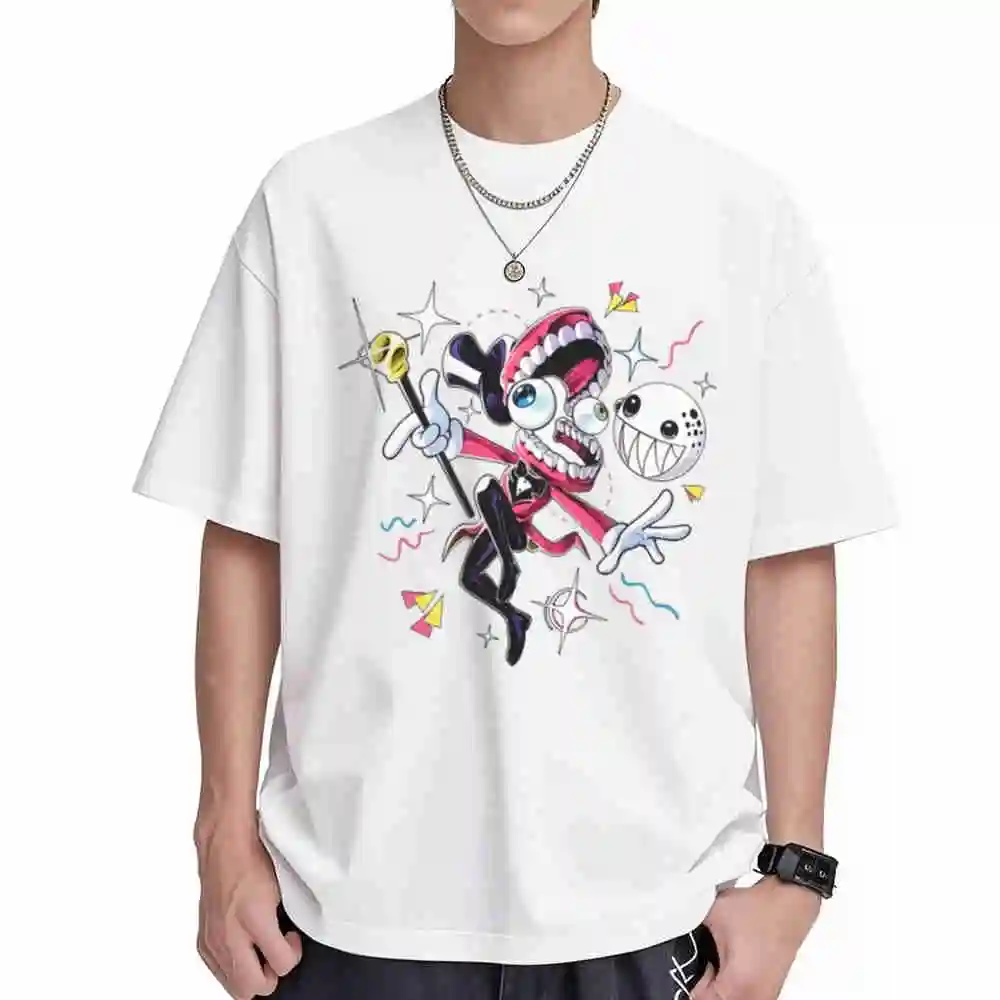 Caine TADC Bubble Ringmaster Short Sleeve Tee 100% Cotton T-Shirt