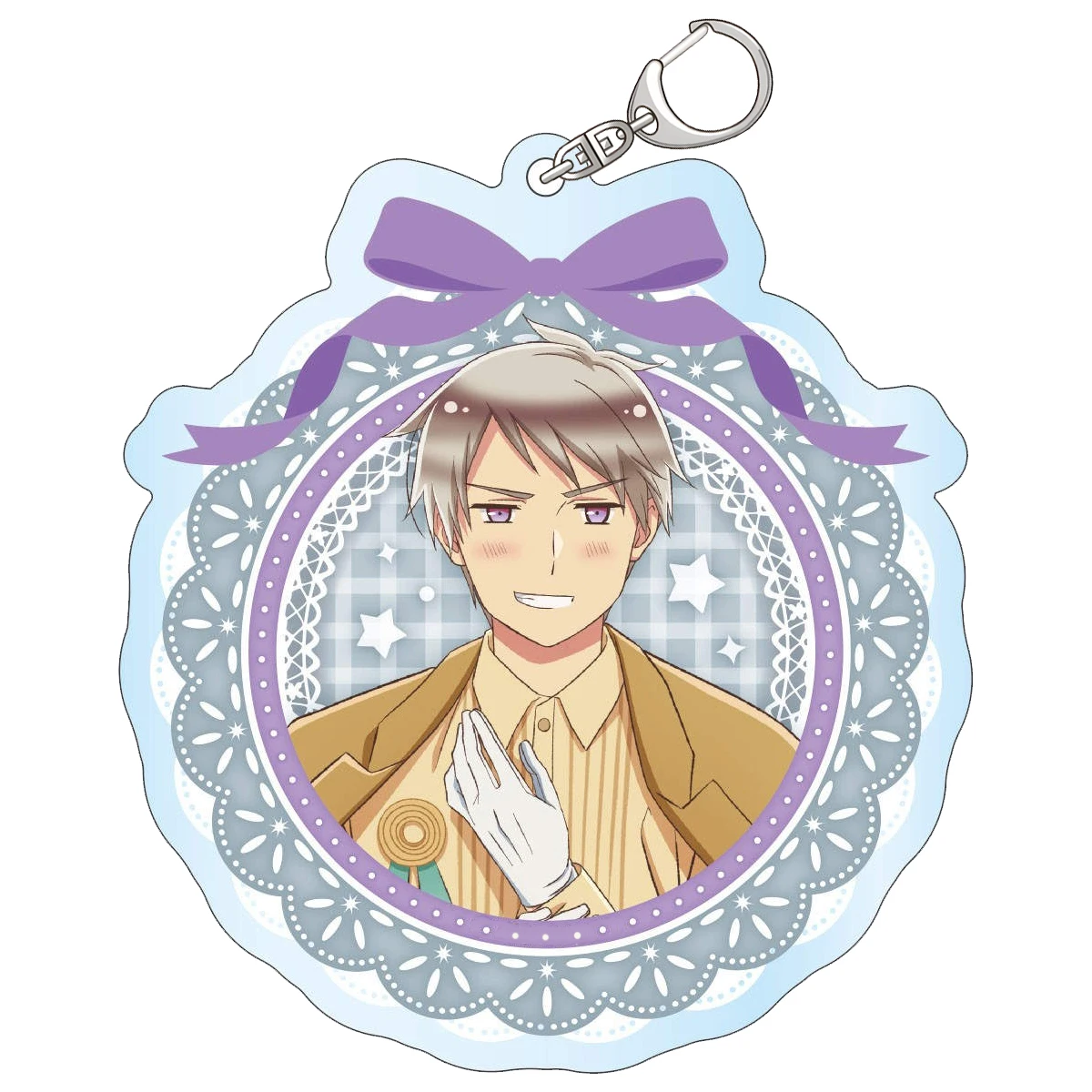 Loen Anime Peripheral Store Hetalia: World Stars Sweets Parade Ver HD Characters Acrylic Keychain Pendant Fans Gifts About 6cm