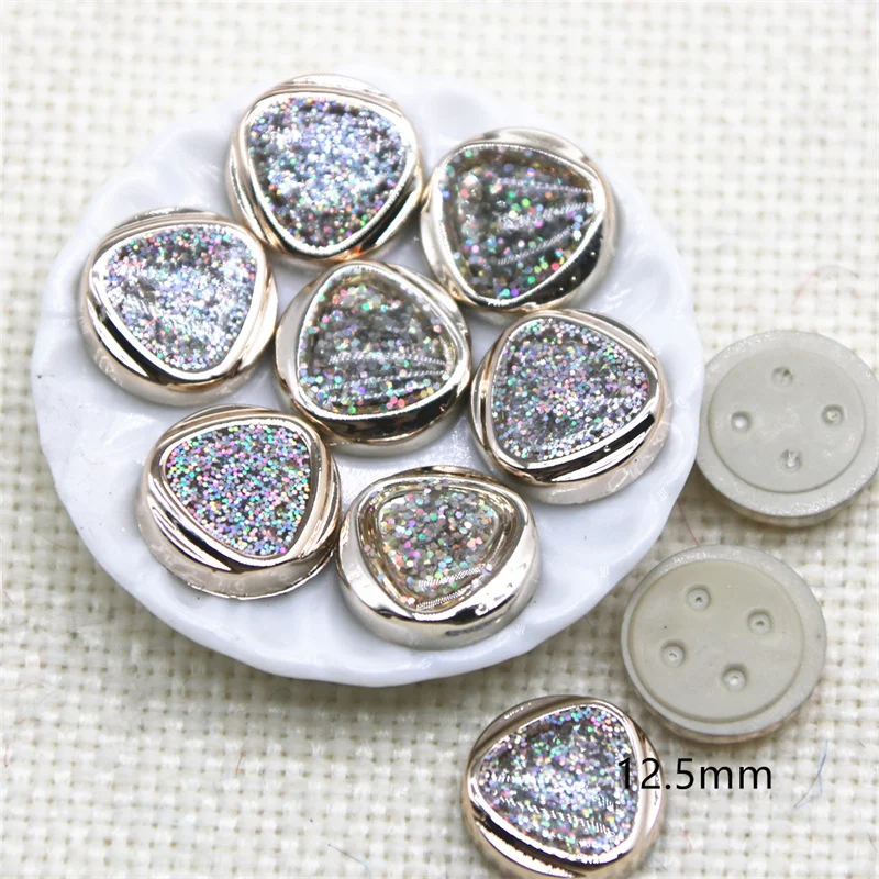 50 Stuks Glitter Hart/Ster/Boog Plastic Plaksteen Knoppen Ambachten Cabochon Scrapbooking Diy Accessoires