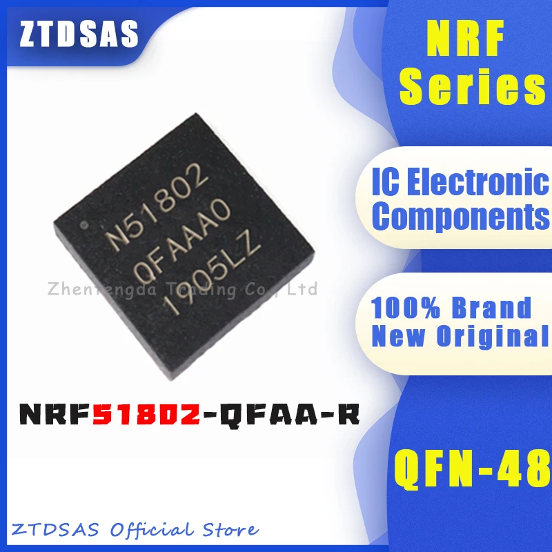 

5-100pcs New NRF51802-QFAA-R NRF51802 NRF51802-QFAA QFN-48 Chipset