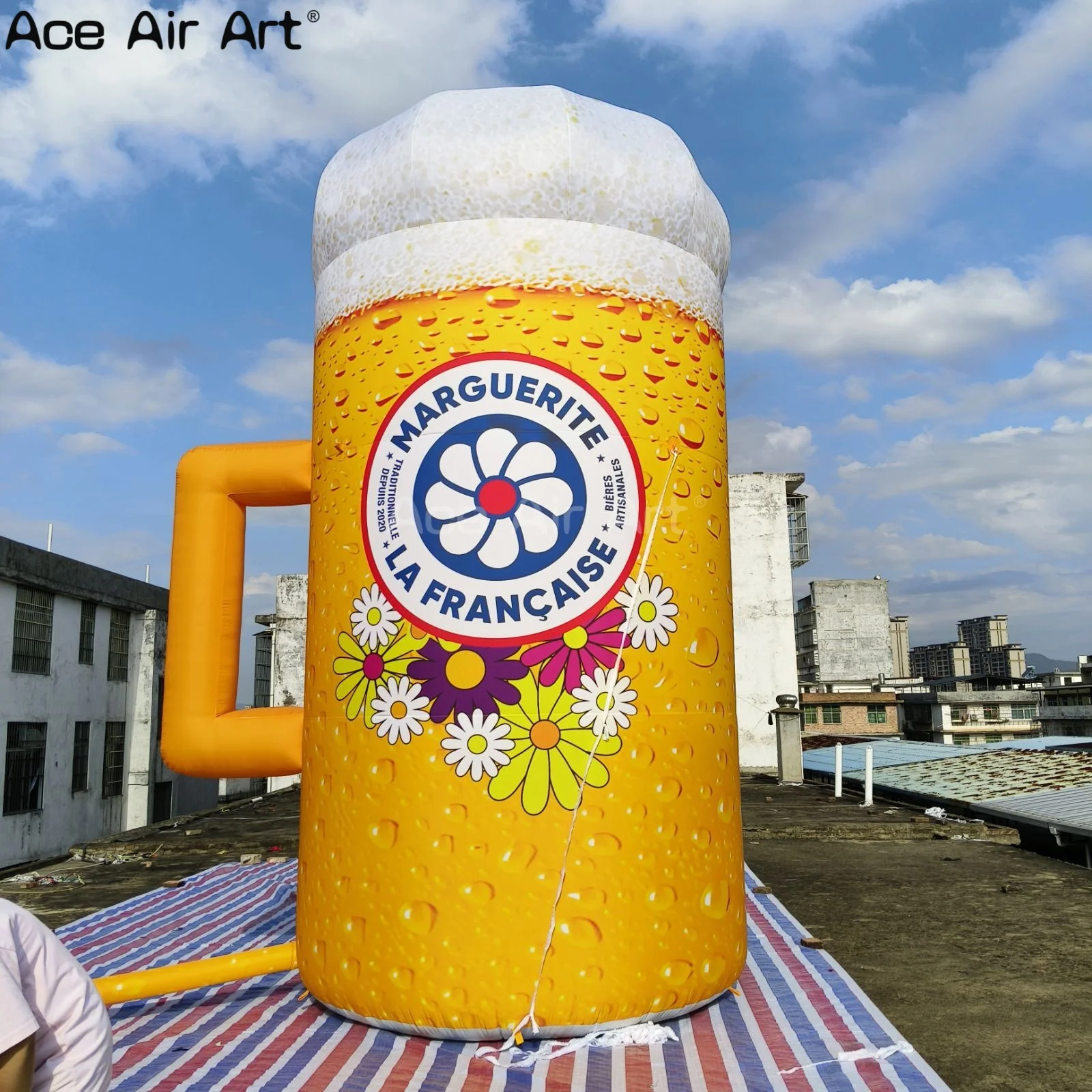 

Giant Inflatable Beer & Cocktail Drinks Cup Fun Party Inflatable Drink Prop for Bars, Events & Brand Promotions