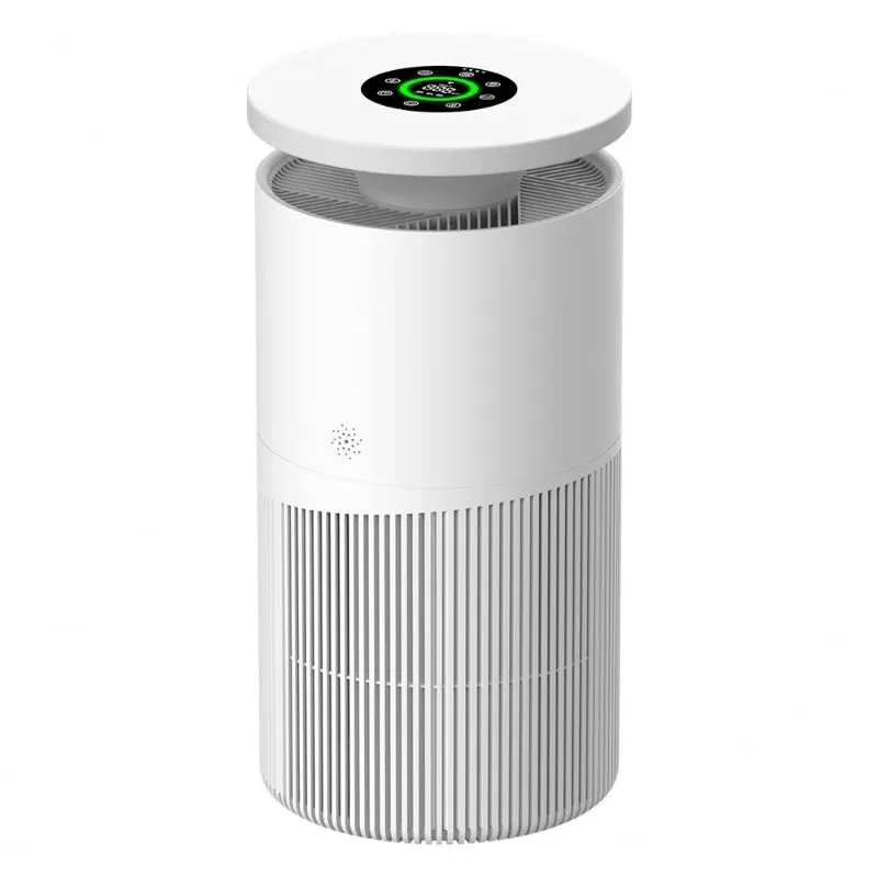 Home Air Purifier With Negative Ion Function HEPA Filter For Pet Hair Odor Formaldehyde And Smoke Removal Quiet Operation