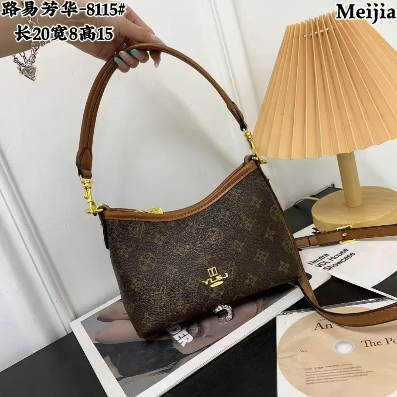 

2025 new underarm bag single shoulder casual high-end texture bag light luxury retro fashion single shoulder messenger bag