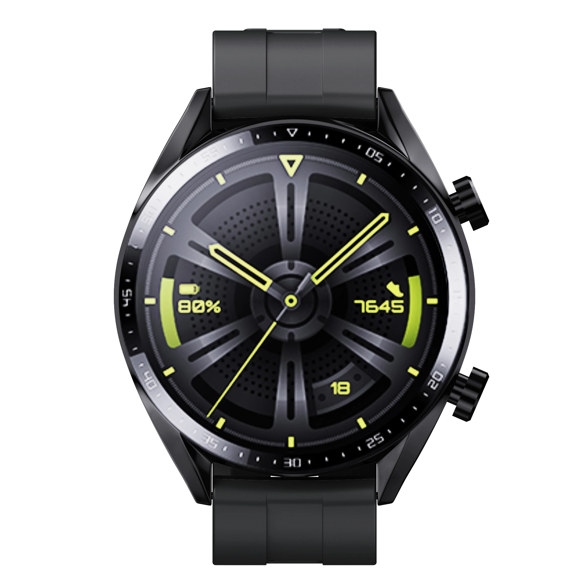 Silicone Sports Watch Band for Huawei Watch 4/ Huawei 4 Pro/ Huawei Watch GT3 - Quick Release, Breathable Bracelet - Compatible