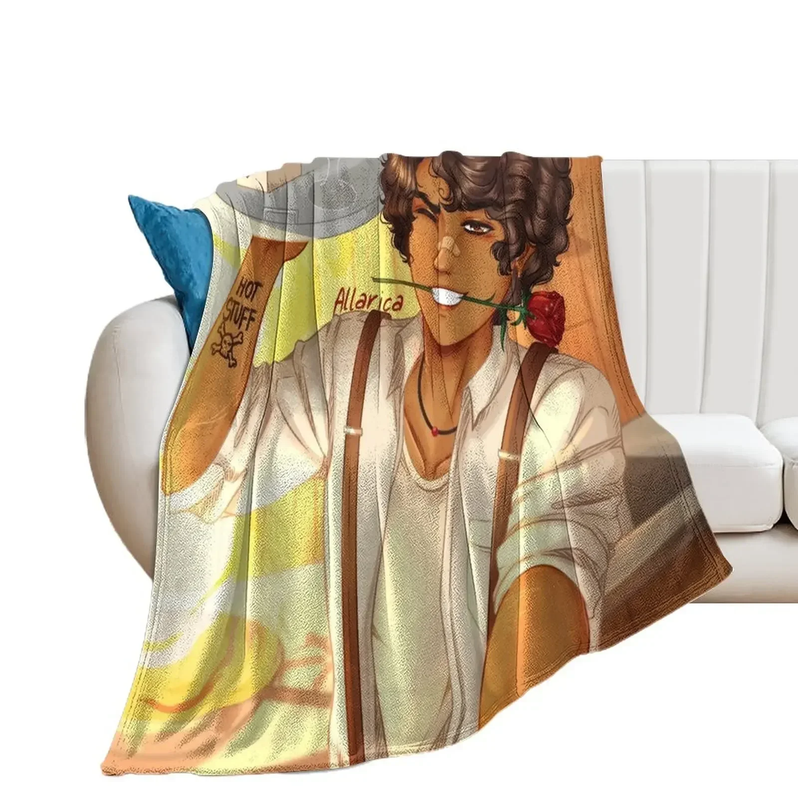 Boyfriend Leo Valdez Throw Blanket Luxury St Hair Blankets