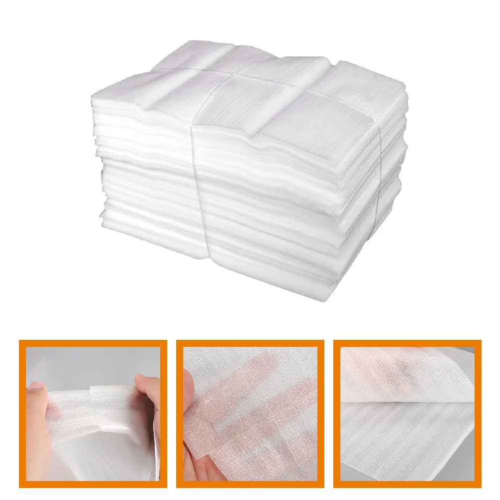 

100 Pcs Pearl Cotton Bag Packaging Soft Foam Board Film Bubble Filled Shockproof 100pcs (15*25cm) Specifications Cups Mix