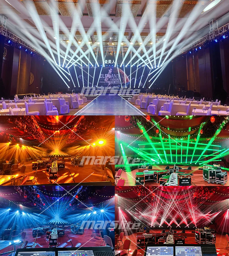 Beam 380 Moving Head Beam Lights Dj Disco Lyre Cabeza Movil Mini Beam 380w Sharpy Stage Lights for Church