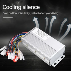 48V 60V 64V 72V 1000W 1500W Electric Controller 48-72V Dual Mode E-Bike Brushless Controller Speed Motor