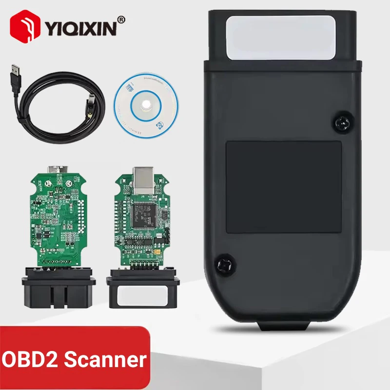 

OBD2 Scanner For VAG Hex V2 COM 23.3 USB Interface Professional Diagnostic Tool For VW Audi Skoda Seat Unlimited VINs ATMEGA162