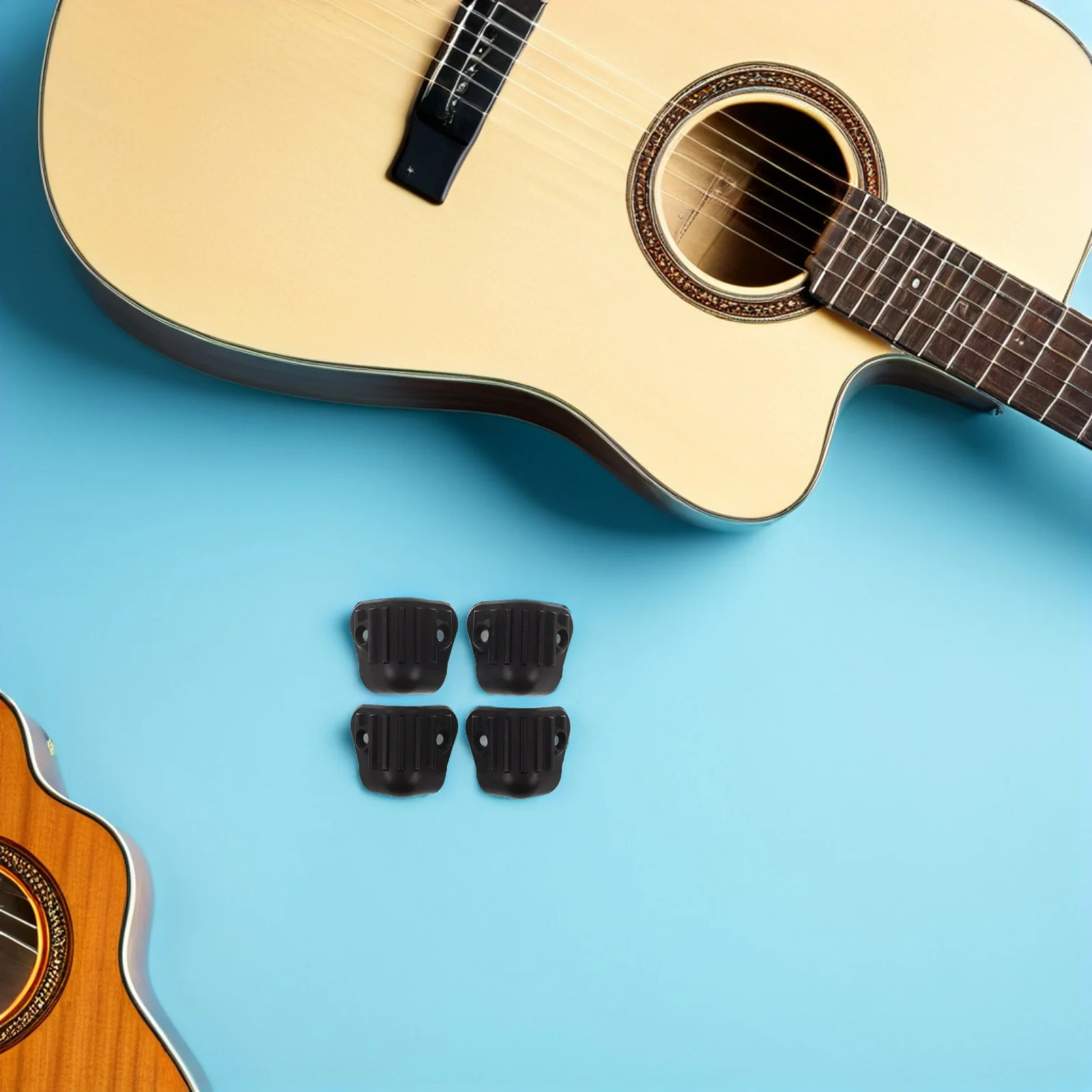 

8Pcs Speaker Cabinet Corner Guards Black Plastic Protector for Guitar Amplifier Speaker Box Road Case Stage Box Edge Shield