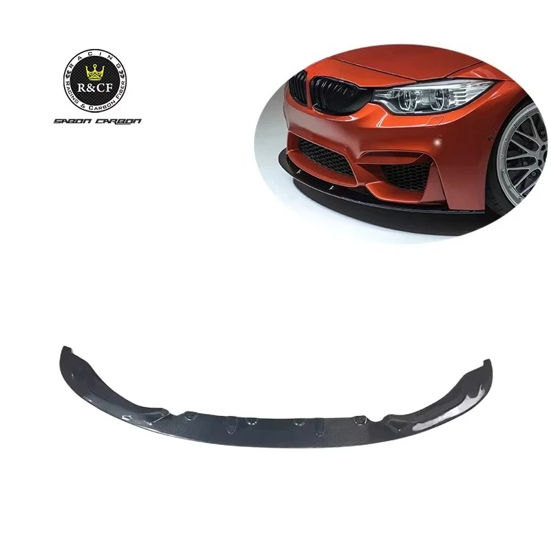 

15-19 F82 M4 передний бампер из углеродного волокна, спойлер для подбородка, комплекты кузова для BMW F80 F82 M3 M4