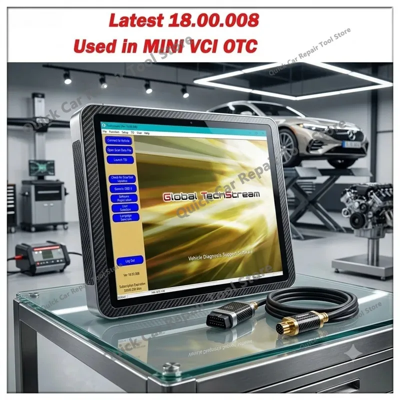 2026 Hot For TOYOTA TIS Techstream 18.00.008/ 17.10.012 Software Link and Active Code Work with MINI VCI MINIVCI Newest Version