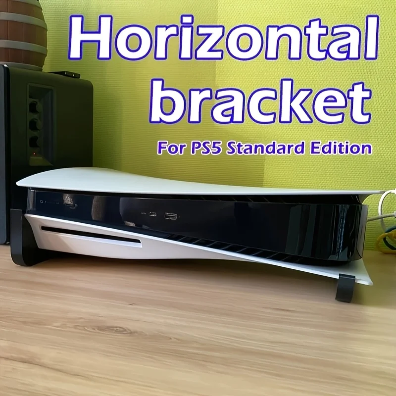 

Simple Horizontal Bracket For PlayStation 5 PS5 Standard Edition Desktop Storage Stand Height Display Stand Digital Accessories