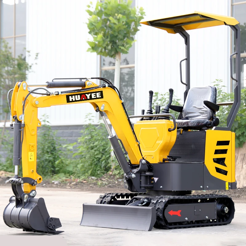 Low Price Mini Crawler Excavator Digger Customize EURO 5 Engine Mini Excavator 1 Ton Farm And Garden Using Small Mini Excavator