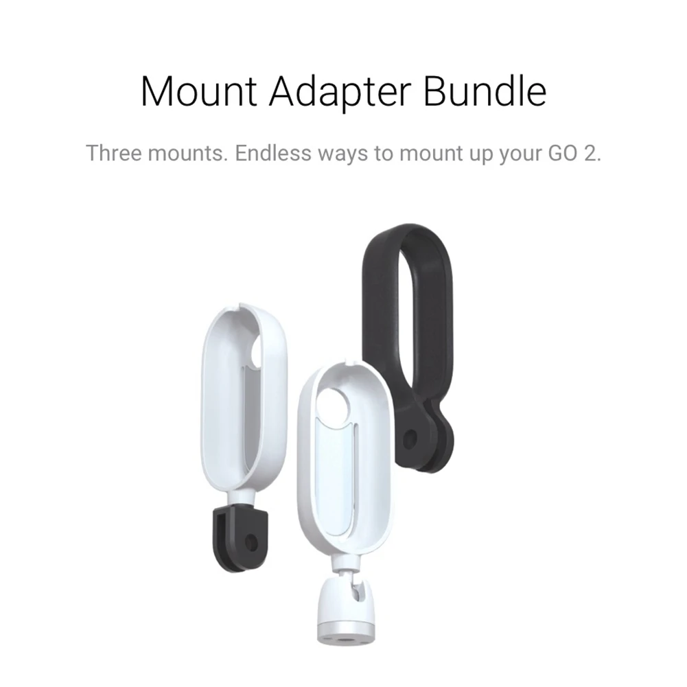 For Insta360 GO 2 Mount Adapter Bundle Extended Sports Accessories Action Camera Accessory