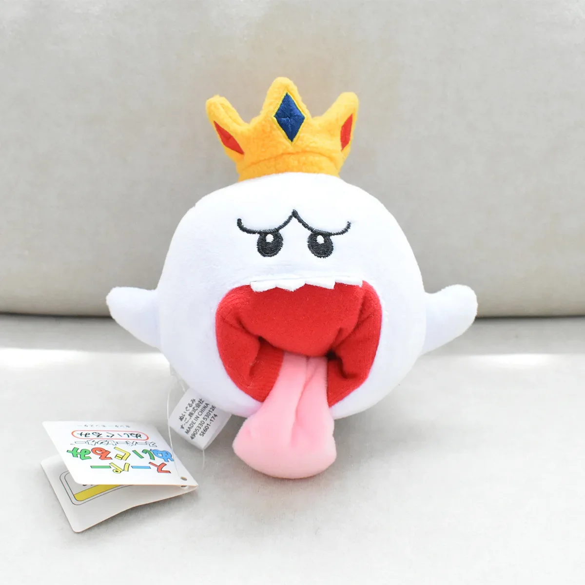 Super Mario Cute King Boo Plush Doll Anime Figure Pillow Kawaii Cartoon Character Party Decoration Birthday Gift Children's Toy