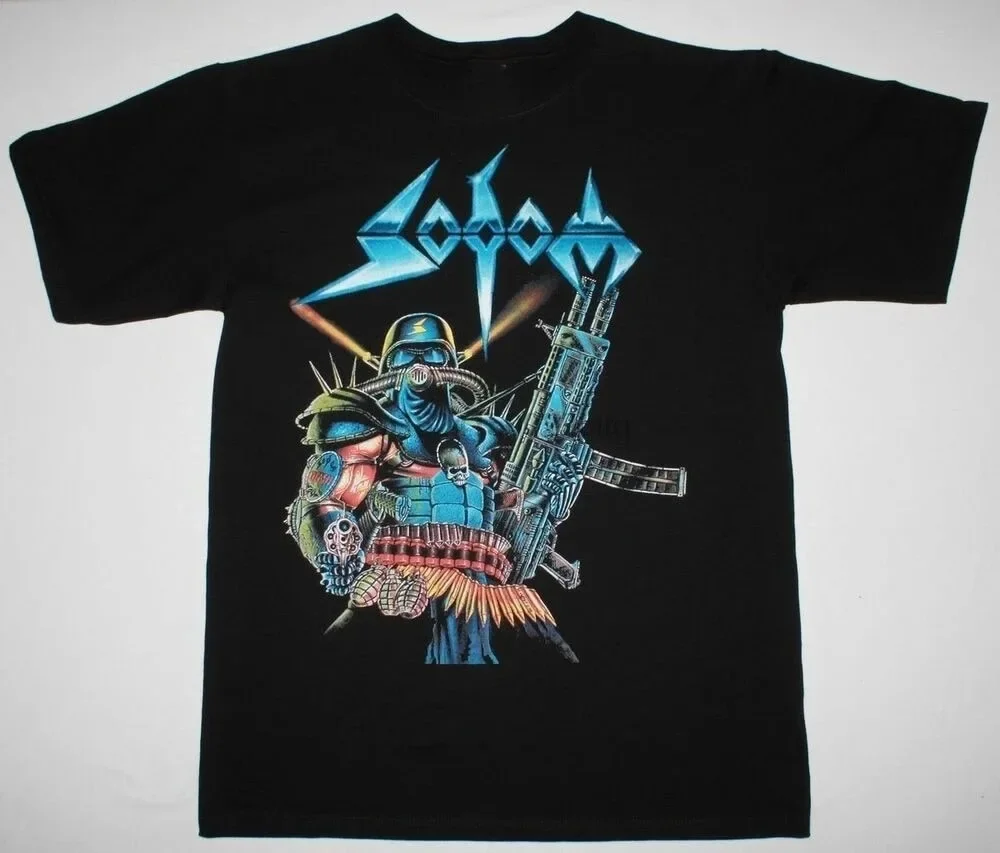 Vintage Sodom 80S 90S Heavy Cotton Black All Size T Shirt Ac104