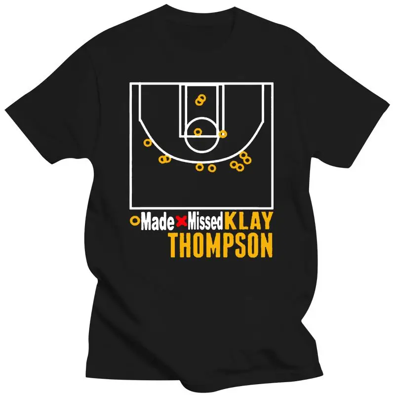 Mens Clothing  Klay Thompson Made 37 Points 1 Quarter Golden State Basketballer Record T ShirtSummer Fashion T Shirt