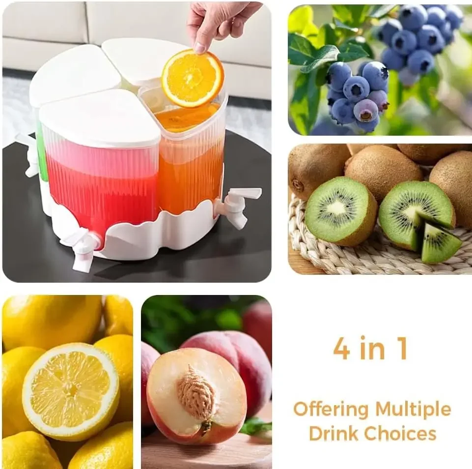 Kettle cold water tank juice tea fruit infusion