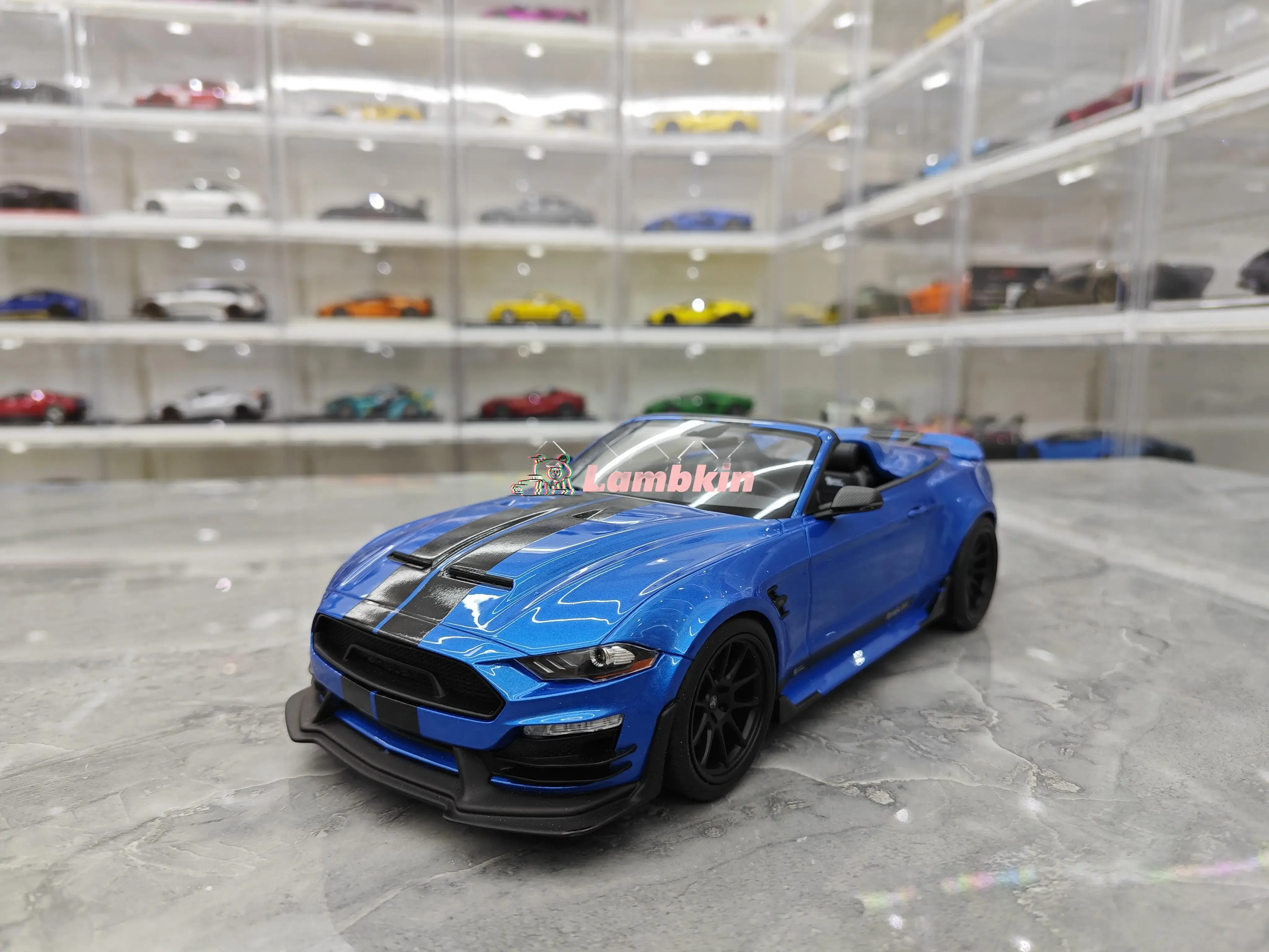 New Arrival GT Spirit 1:18 2022 Shelby Super Snake Simulation Car Model Birthday Gifts