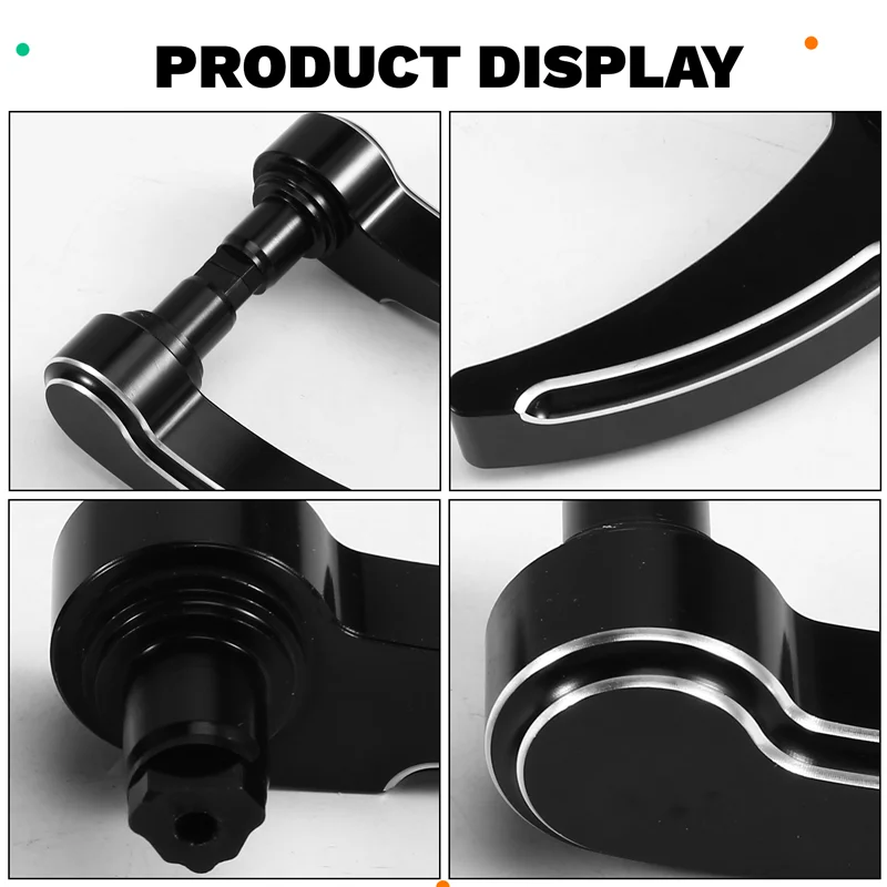 

A51K-Motorcycle Saddlebag Latch Lever Lid Lifter For Touring Road King Electra Street Glide CVO FLHR FLHT 14-2022