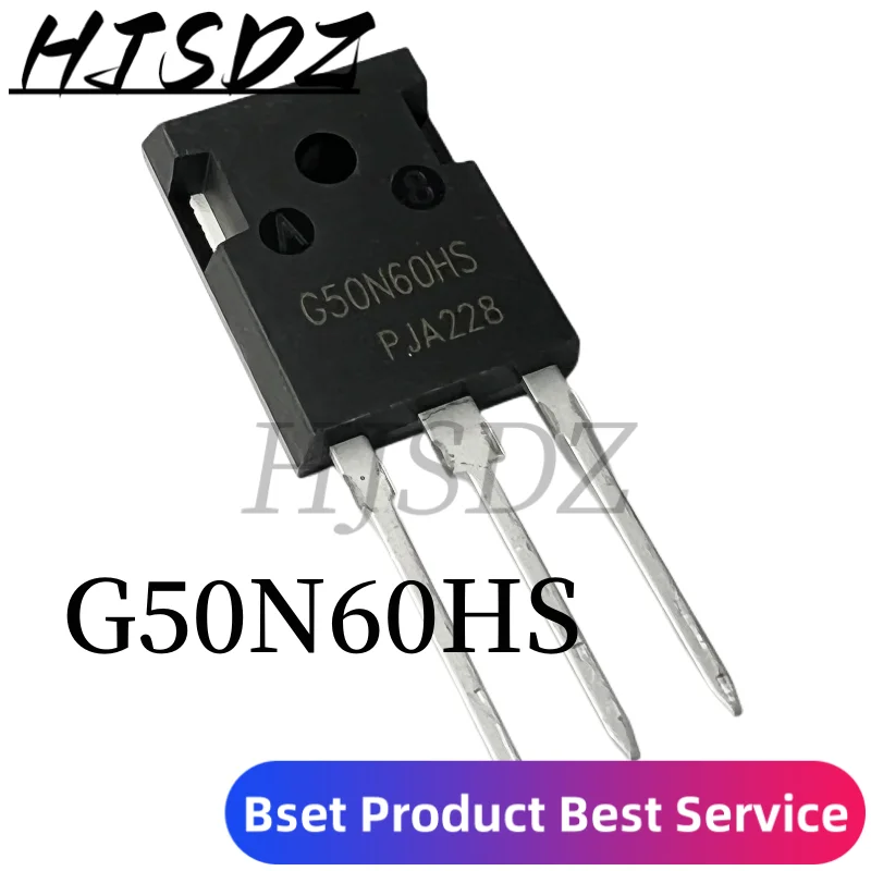 Transistor original IGBT, Potência nova, 5-10 PCes, lote, SGW50N60HS, G50N60HS, G50N60, G50N60, 50N60, 50N60, a-247, 50A, 600V