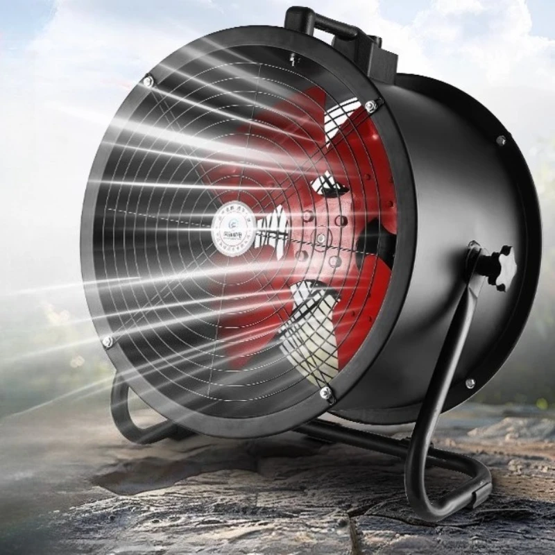 

Напольный вентилятор 220 В, осевой барабанный вентилятор с бесступенчатой регулировкой скорости, мощный промышленный вентилятор, малошумные вытяжные вентиляторы