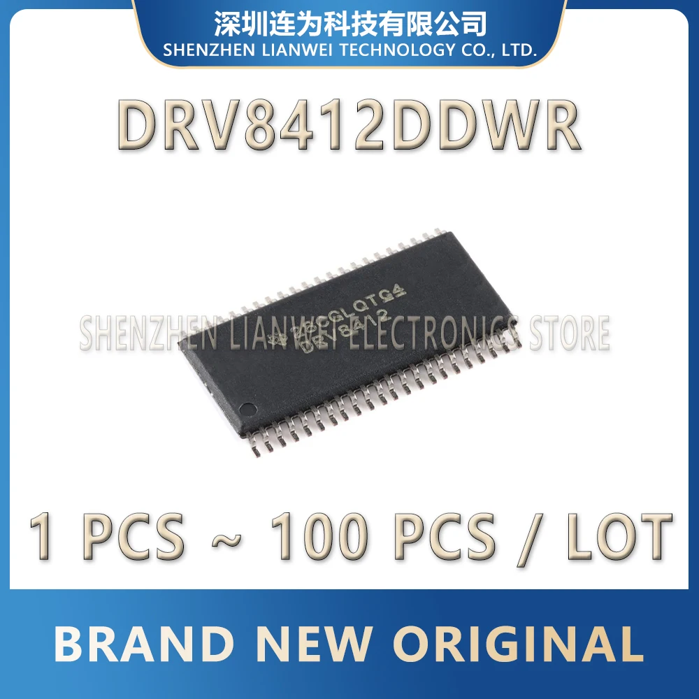 

DRV8412DDWR DRV8412 DRV 8412DDWR IC Chip HTSSOP-44