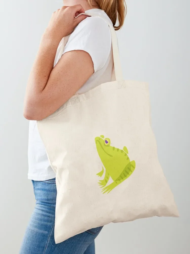 Froggy Mornings Tote Bag large tote women bags cloth bags