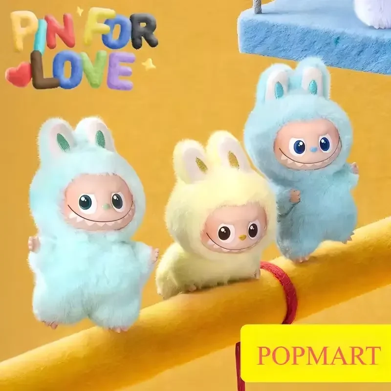 

POP MART The Monsters LABUBU4.0 PIN ДЛЯ LOVE Series Labubu Коллекционная плюшевая слепая коробка