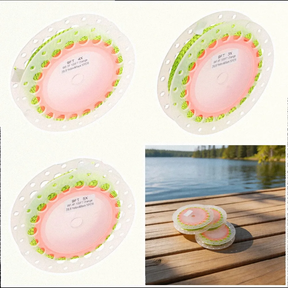 100FT Fly Fishing Line Featuring Tapered Front 30 Feet for Better Line Control and Smooth Energy Transfer During Cast