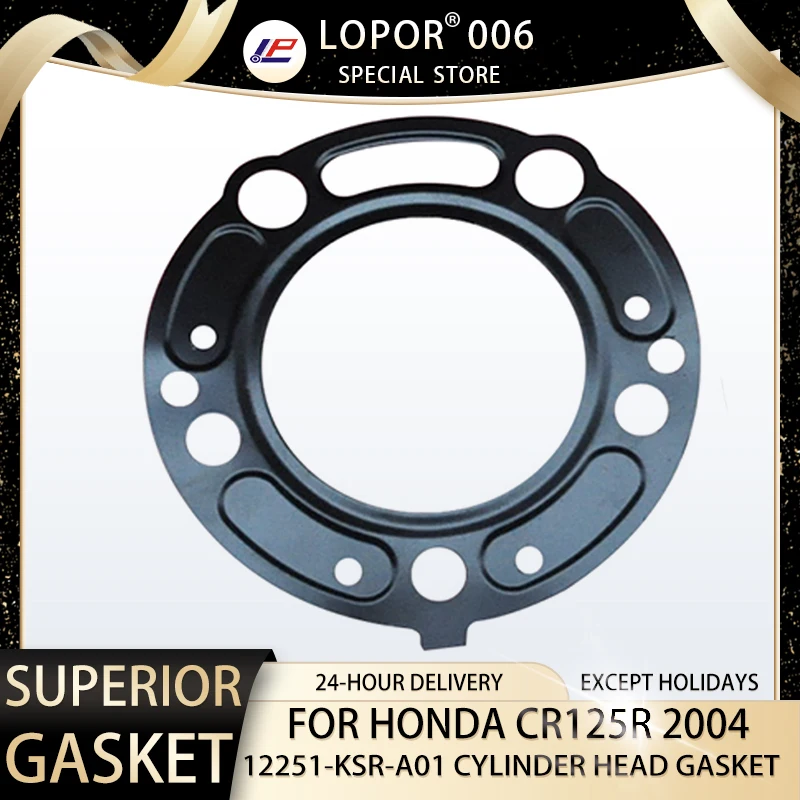 

Motorcycle Engine Cylinder Head Seal Gasket For Honda CR125R 2004 CR 125 R CR125 12251-KSR-A01