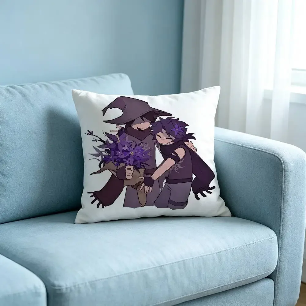 Azuretime Customizable Square Pillowcases, Stylish And Soft, Perfect For Beds, Cars, And Sofas.