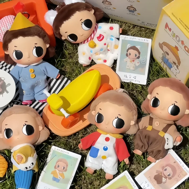 New Pop Mart Nyota Where Moments Meet Series Plush Doll Pendant Blind Box Toys Anime Action Figures Kawaii Mystery Box Kids Gift