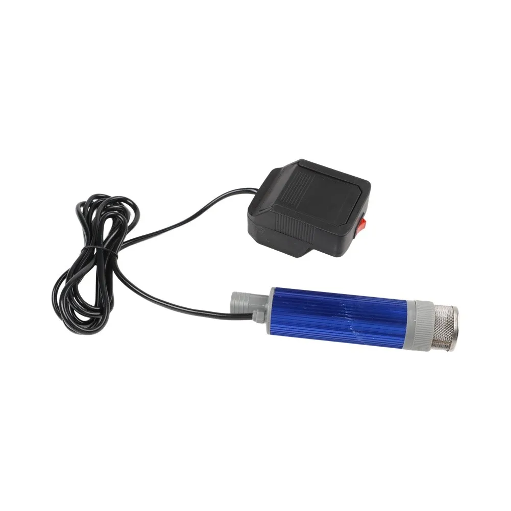 Portable Fuel Pump Lithium Battery Pump Fuel Transfer Pump Versatile Compatibility Compact Size 38 Cm Diameter