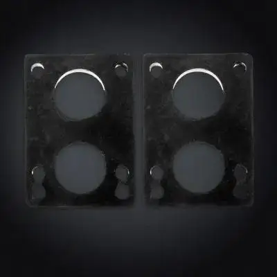 

2 Pcs Skateboard Riser Shock Pads Absorbing Gasket Surfboard Shocking Absorber Long
