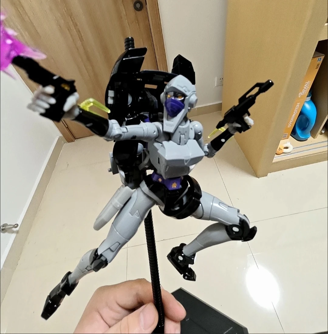 Transformation Toys RT-02 Nightbird Arcee 14cm Ornament Female Ninja Night Rose KO MP55 Ratio Autobot Action Figure Collection view 4