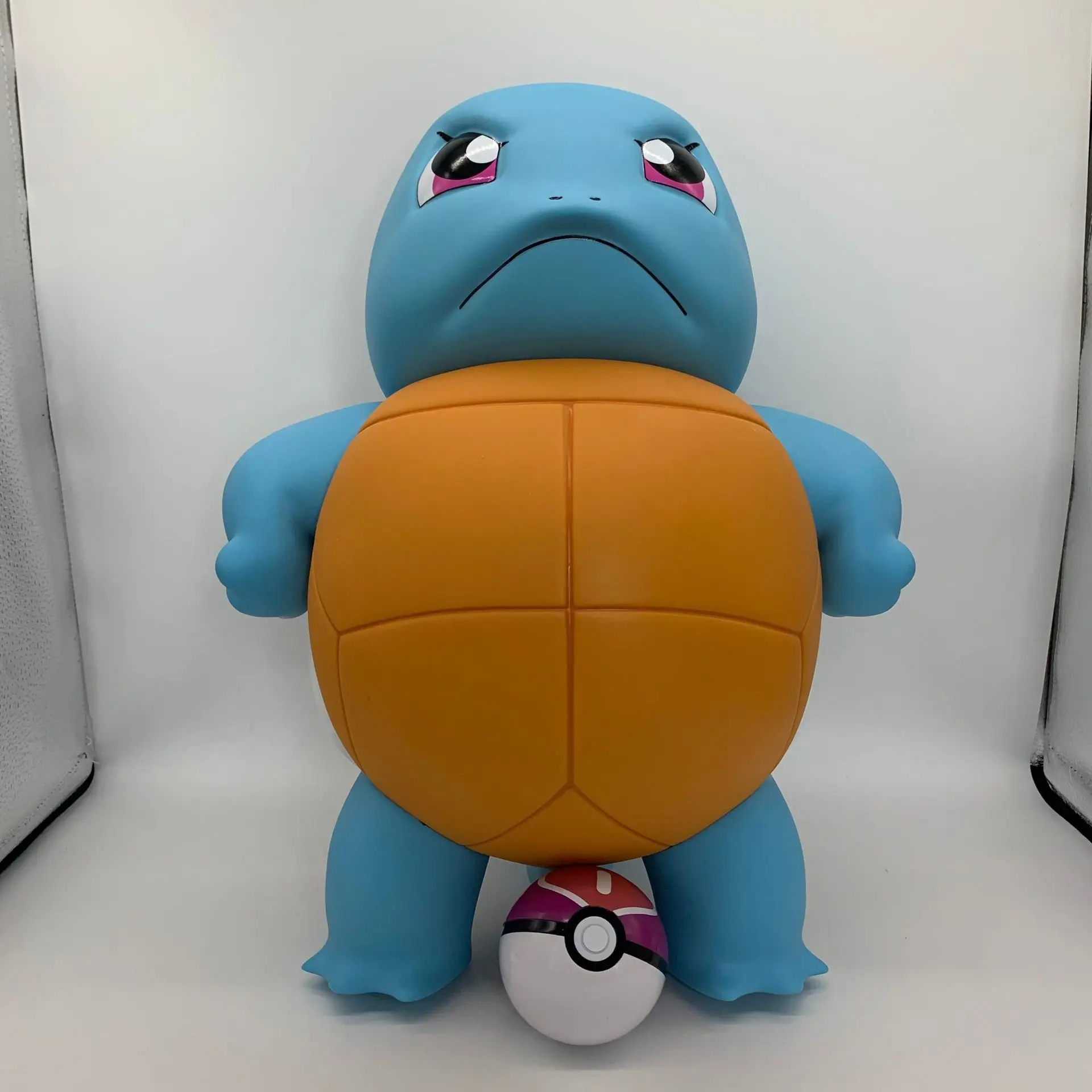 42CM Pocket Monster Figure Large Stubborn Squirtle Action Figura Model